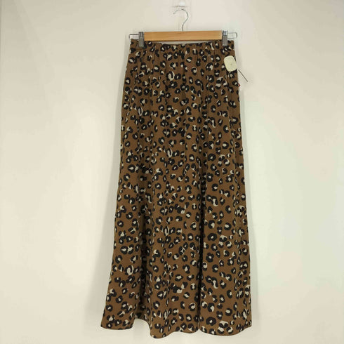 トゥデイフル TODAYFUL Leopard Satin SK レオパードサテンスカート レディース FREE