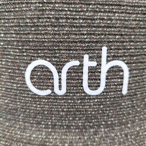 アース arth 日本製 ラフィア 麦わら帽子 ストローハット レディース 58cm
