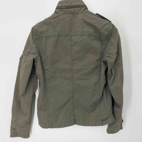 ジープ JEEP スタッズ 比翼 ミリタリージャケット レディース 170