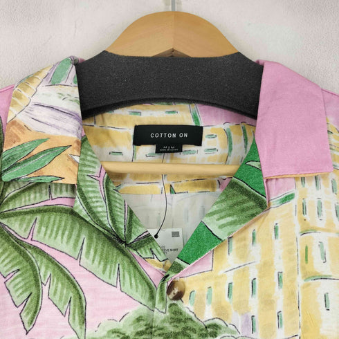 COTTON ON 総柄プリント S/S シャツ メンズ JPN:M