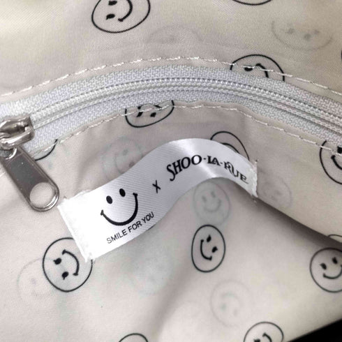シューラルー SHOO・LA・RUE SMILE FOR YOU スマイルメタリックランチトートバッグ レディース