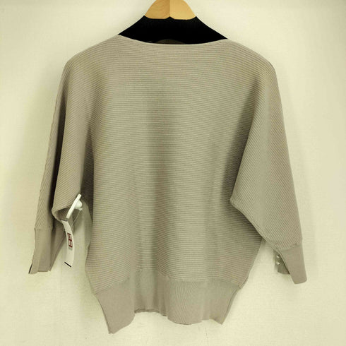 ロペピクニック Rope Picnic 25SS アンジェリーナ7分袖パールドルマンニット レディース JPN:38