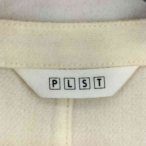 プラステ PLST ウールリバー ノーカラーロングコート レディース JPN:M