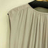 ナチュラルビューティーベーシック NATURAL BEAUTY BASIC 21ss 割繊サテンギャザーワンピース レディース JPN:M