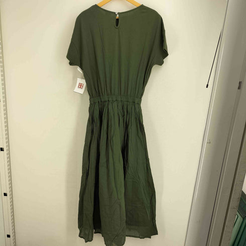 アーバンリサーチドアーズ URBAN RESEARCH DOORS 24SS コットンボイルドッキングギャザーワンピース レディース JPN:M