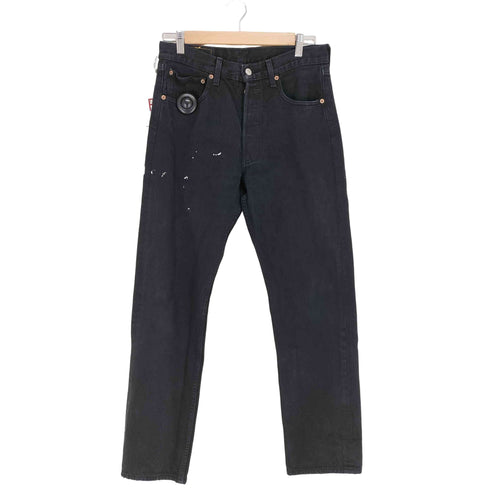 リーバイス Levis 00S MADE IN TURKEY 501 ブラックデニム メンズ W32L32