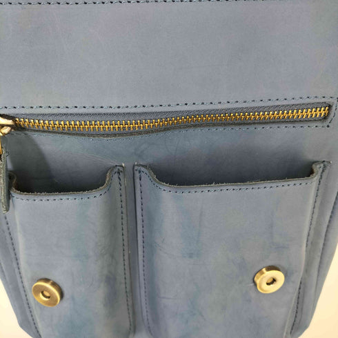 レザー フラップ ショルダーバッグ メンズ