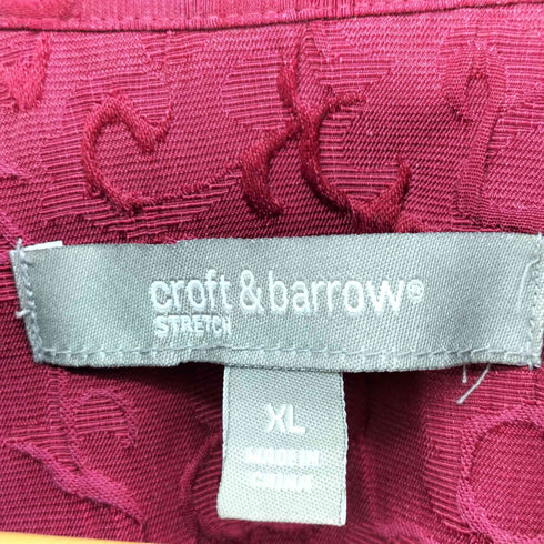 クラフトアンドバロー Croft&Barrow ジャガード織り ジャケット レディース import:XL