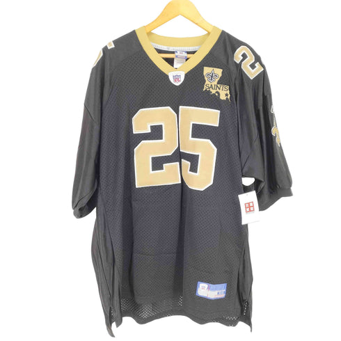 リーボック Reebok NEW ORLEANS SAINTS BUSH 25 ゲームシャツ メンズ 56