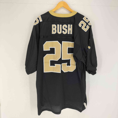 リーボック Reebok NEW ORLEANS SAINTS BUSH 25 ゲームシャツ メンズ 56