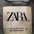 ザラ ZARA ジップアップ クロップド デニムジャケット レディース import:XS