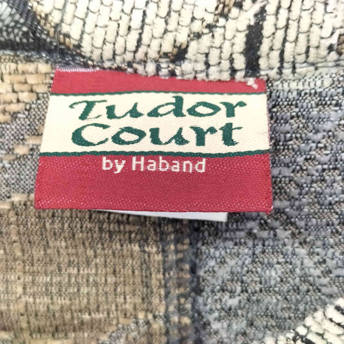 Tudor Court ゴブラン ノーカラー パッチワークジャケット レディース import:L