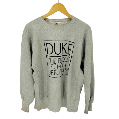 チャンピオン Champion 90S 刺繍タグ REVERSE WEAVE DUKE クルーネック スウェット メンズ import:XL