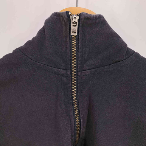 BLUE ハーフジップ プルオーバー カットソー メンズ JPN:S