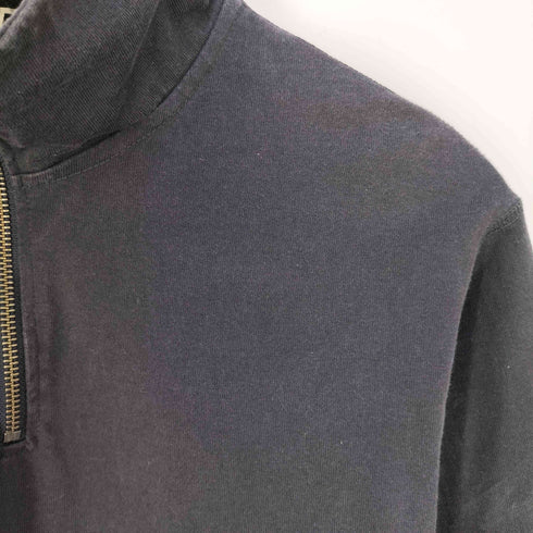 BLUE ハーフジップ プルオーバー カットソー メンズ JPN:S