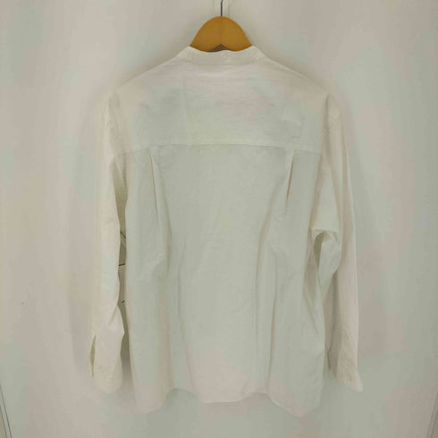 CONTROLLA コットン リネン プリーツ バンドカラー L/S シャツ メンズ JPN:4