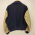 ゴールデンベアー Golden bear 60S USA製 黒タグ 棒TALON ジップ 袖 レザー ウール スタジャン メンズ import:XL