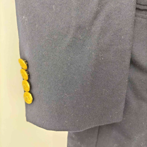 ポロバイラルフローレン Polo by RALPH LAUREN 80-90S 三角タグ 金ボタン 紺ブレ ブレザー 2B テーラードジャケット メンズ