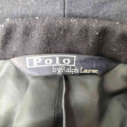 ポロバイラルフローレン Polo by RALPH LAUREN 80-90S 三角タグ 金ボタン 紺ブレ ブレザー 2B テーラードジャケット メンズ