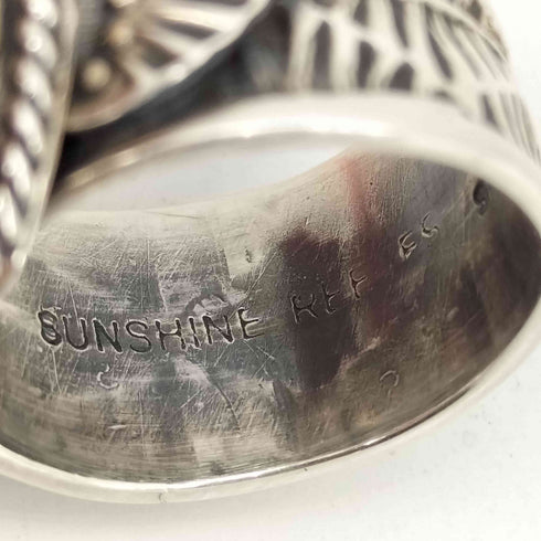 Sunshine Reeves sterling刻印 ターコイズ リング 20号 メンズ