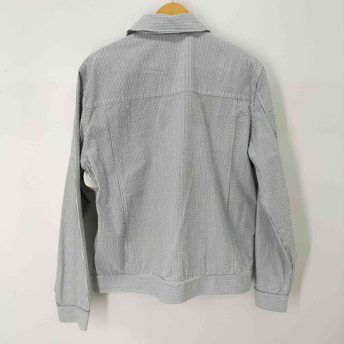 ザラマン ZARA MAN ストライプ シアサッカー ジャケット メンズ import:L