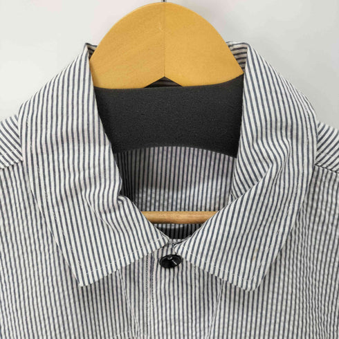 ザラマン ZARA MAN ストライプ シアサッカー ジャケット メンズ import:L