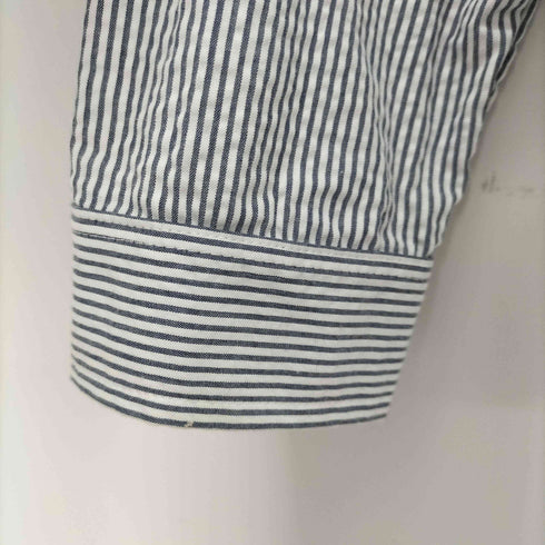 ザラマン ZARA MAN ストライプ シアサッカー ジャケット メンズ import:L
