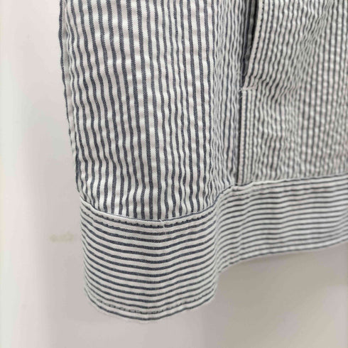 ザラマン ZARA MAN ストライプ シアサッカー ジャケット メンズ import:L