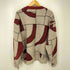 ゼロエイトサーカス 08sircus 18AW 総柄 クルーネック ニット メンズ