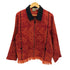 Sportelle 90s ジャガード フリンジ ジップアップジャケット レディース import:XL