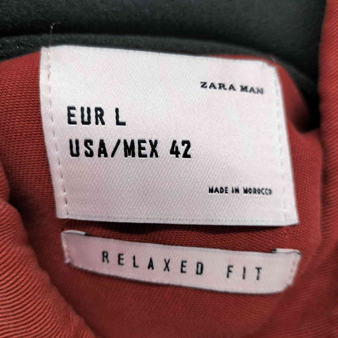 ザラマン ZARA MAN RELAXED FIT リヨセル100% L/S シャツ メンズ JPN:L