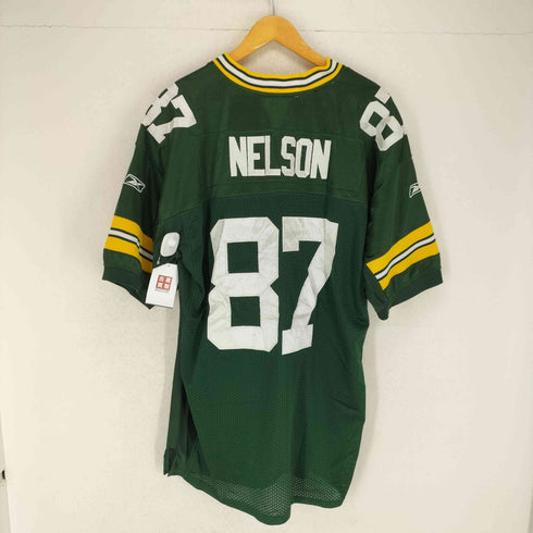 リーボック Reebok SUPER BOWL XLV NELSON 87 ゲームシャツ メンズ 56