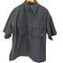THE CRAFT CREW PRODUCTS テックファブリック ドローコード ビッグシルエット 半袖サファリシャツ メンズ JPN:L