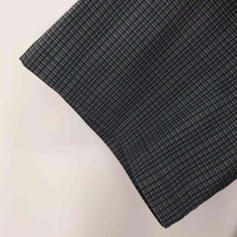 THE CRAFT CREW PRODUCTS テックファブリック ドローコード ビッグシルエット 半袖サファリシャツ メンズ JPN:L