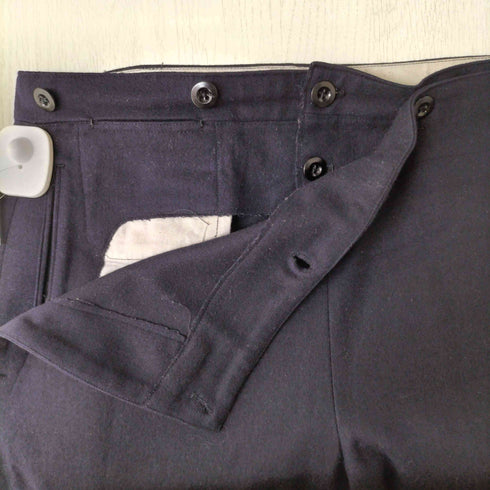 フレンチアーミー FRENCH ARMY 50S NAVY 海軍 WOOL SAILOR PANTS ウール セーラー パンツ 1951年製 メンズ 76