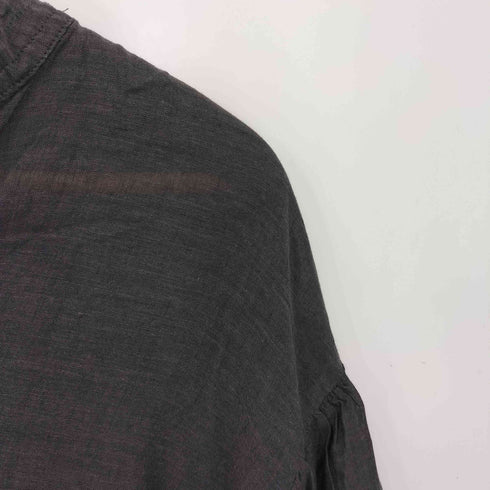 シンプリシテェ SIMPLICITE 22SS フロントボタンシャンブレーブラウス レディース