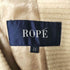 ロペ ROPE アンゴラ混 ウール 太畝 コート レディース 11