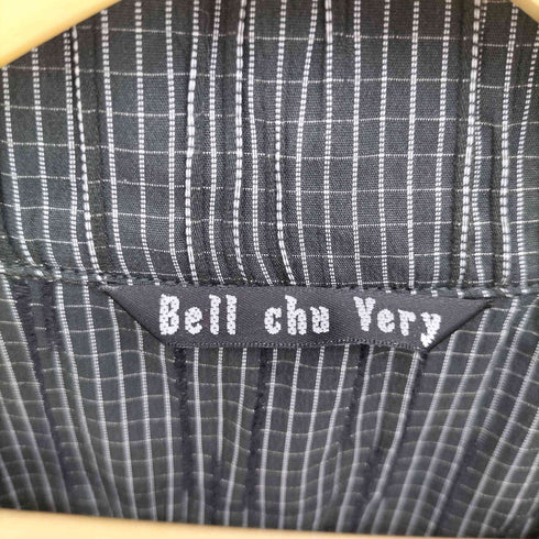 Bell Chu Very シワ加工 チェックシャツワンピース レディース FREE