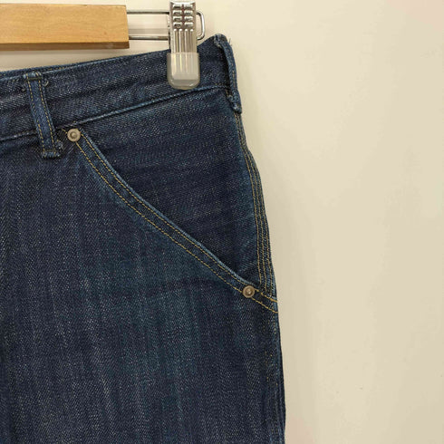 ジョンブル Johnbull AP482 スリークォーターワークパンツ 錆加工 レディース JPN:M