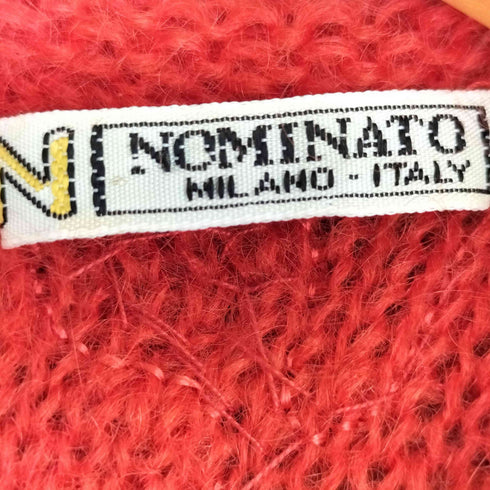NOMINATO イタリア製 SUPERKID MOHAIR スパンコール クルーネックニット レディース 42