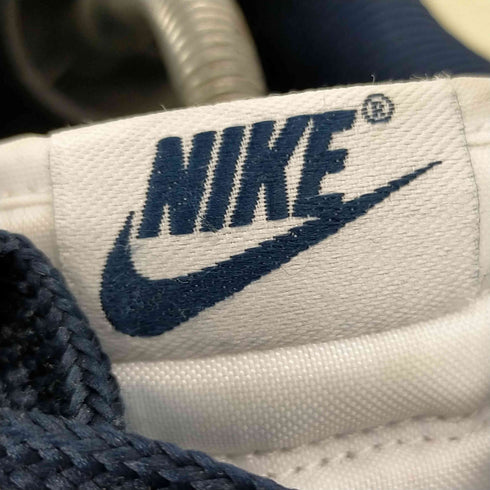 ナイキ NIKE Dunk Low PRM Midnight Navy and White メンズ JPN:28.5