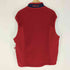 ポロゴルフラルフローレン POLO GOLF RALPH LAUREN 90S USA製 ロゴ タブ ネックライン ジップアップ フリース ベスト メンズ import:XL