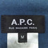 アーペーセー A.P.C. チュニジア製 コットンリネン レギュラーカラーシャツ メンズ import:M