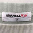 BRANDALISED グラフィック アーティスト エンボス クルーネック スリット Tシャツ レディース JPN:M