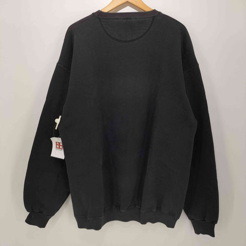 ハードロックカフェ Hard Rock Cafe 90s USA製 フロント刺繍クルーネックトレーナー メンズ L