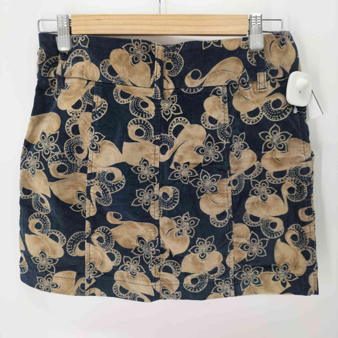 ダナキャランニューヨークジーンズ DKNY JEANS 90S 総柄ミニスカート レディース US:26-27