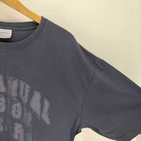 ノーマニュアル NOMANUAL OVERDYED D.A.L T-SHIRT オーバーダイ Tシャツ 韓国 メンズ import:M