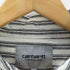 カーハートワークインプログレス Carhartt WIP 刺繍 ストライプ 半袖シャツ メンズ JPN:M