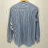 ニジュウサンク 23区 MY STANDARD L/S ノーカラー ストライプシャツ レディース JPN:38