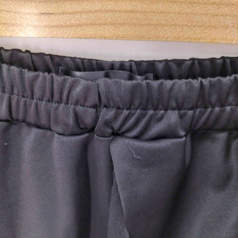 シアーデザイン サルエルパンツ レディース